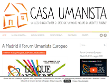 Tablet Screenshot of casaumanista.org